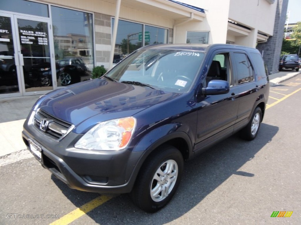 2003 CR-V EX 4WD - Eternal Blue Pearl / Black photo #1