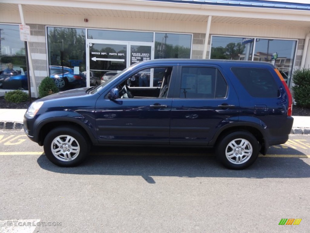 2003 CR-V EX 4WD - Eternal Blue Pearl / Black photo #4