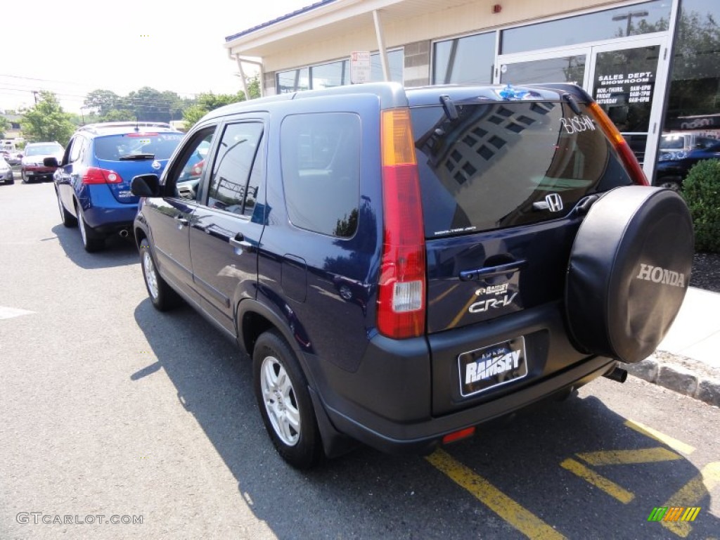 2003 CR-V EX 4WD - Eternal Blue Pearl / Black photo #6