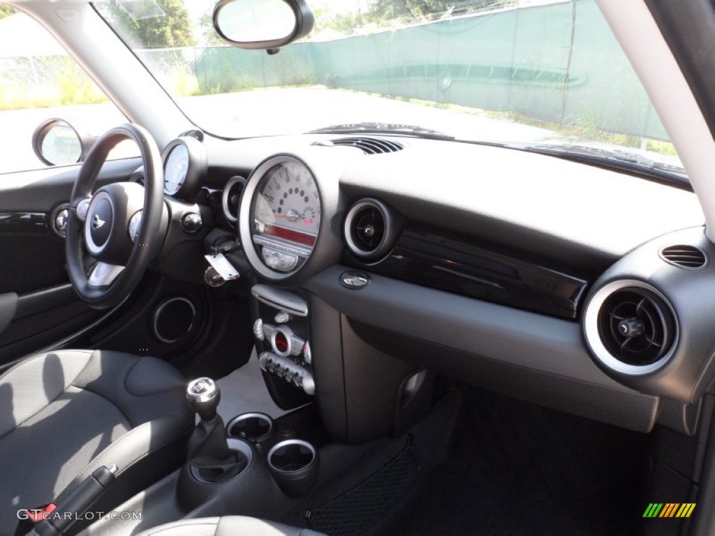 2010 Cooper S Hardtop - Horizon Blue Metallic / Grey/Carbon Black photo #27