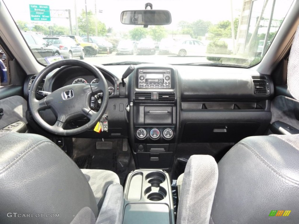 2003 CR-V EX 4WD - Eternal Blue Pearl / Black photo #17
