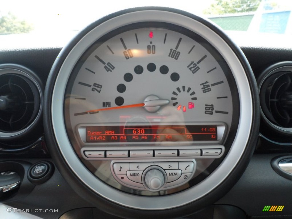 2010 Cooper S Hardtop - Horizon Blue Metallic / Grey/Carbon Black photo #40