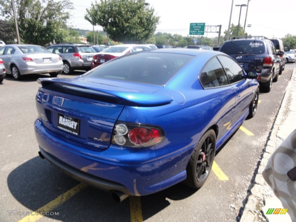 2006 GTO Coupe - Impulse Blue Metallic / Blue photo #7