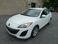 2011 Crystal White Pearl Mica Mazda MAZDA3 i Sport 4 Door  photo #8