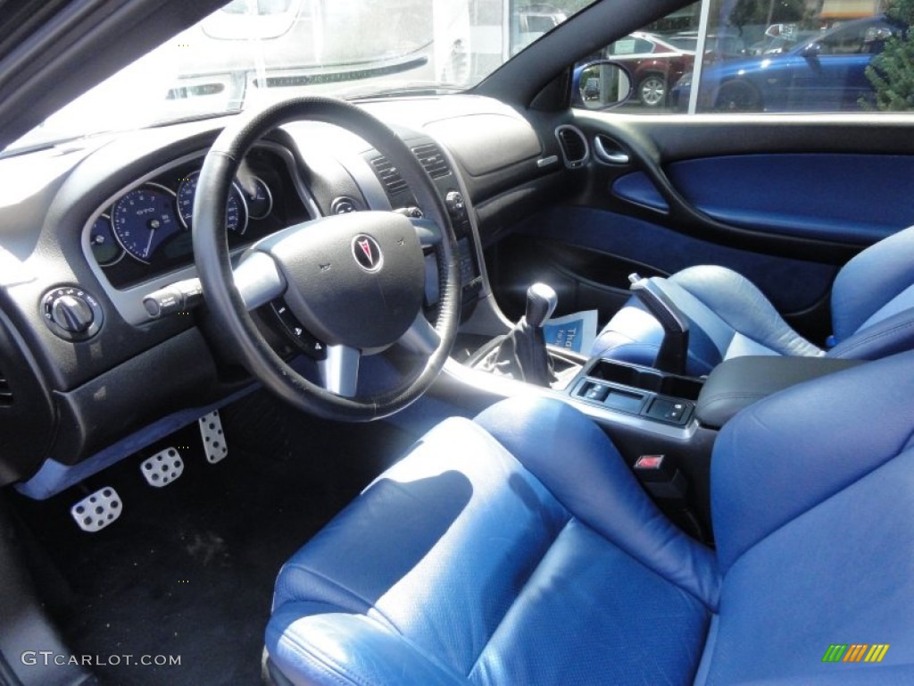 2006 GTO Coupe - Impulse Blue Metallic / Blue photo #13