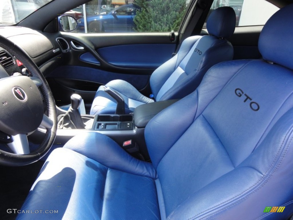 2006 GTO Coupe - Impulse Blue Metallic / Blue photo #14