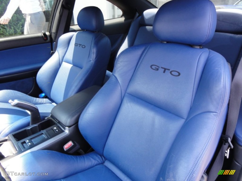 2006 GTO Coupe - Impulse Blue Metallic / Blue photo #15