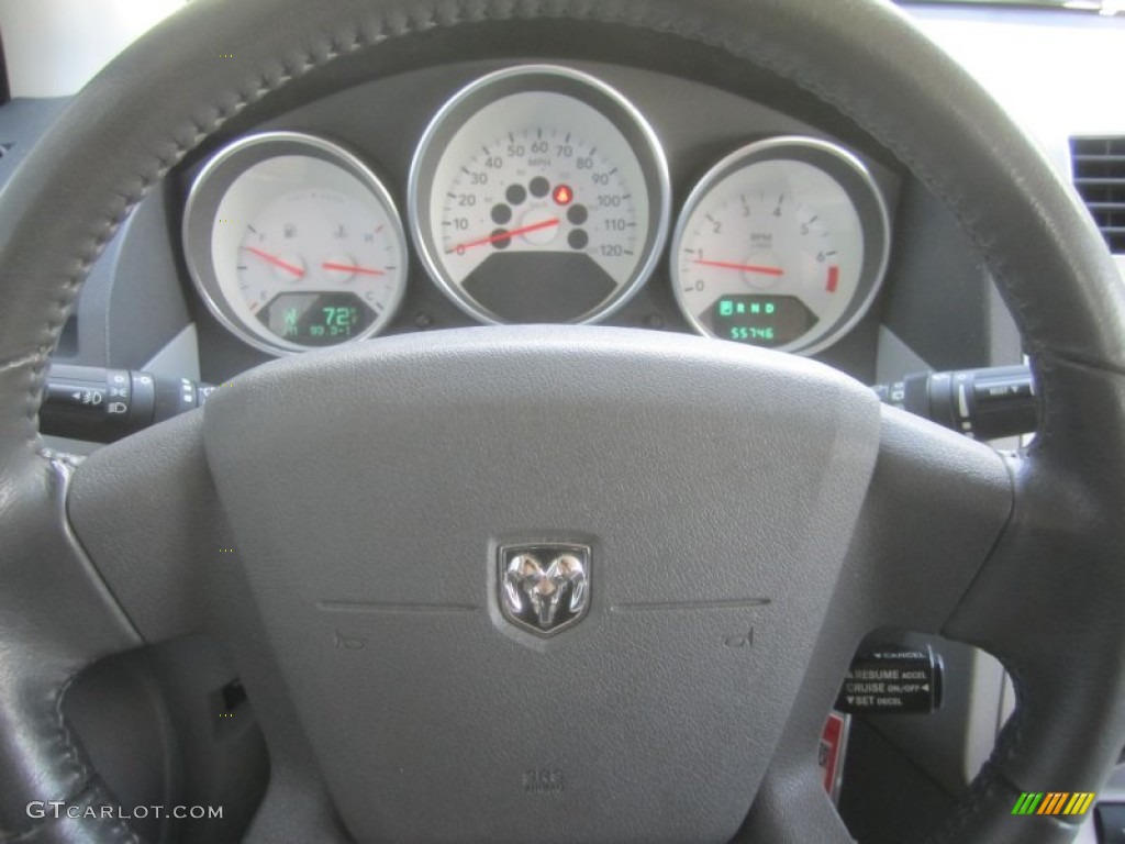 2007 Caliber R/T AWD - Steel Blue Metallic / Pastel Slate Gray photo #25