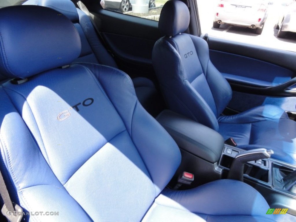 2006 GTO Coupe - Impulse Blue Metallic / Blue photo #19