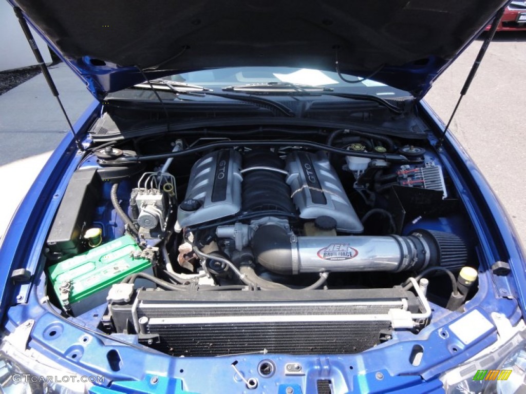 2006 GTO Coupe - Impulse Blue Metallic / Blue photo #25
