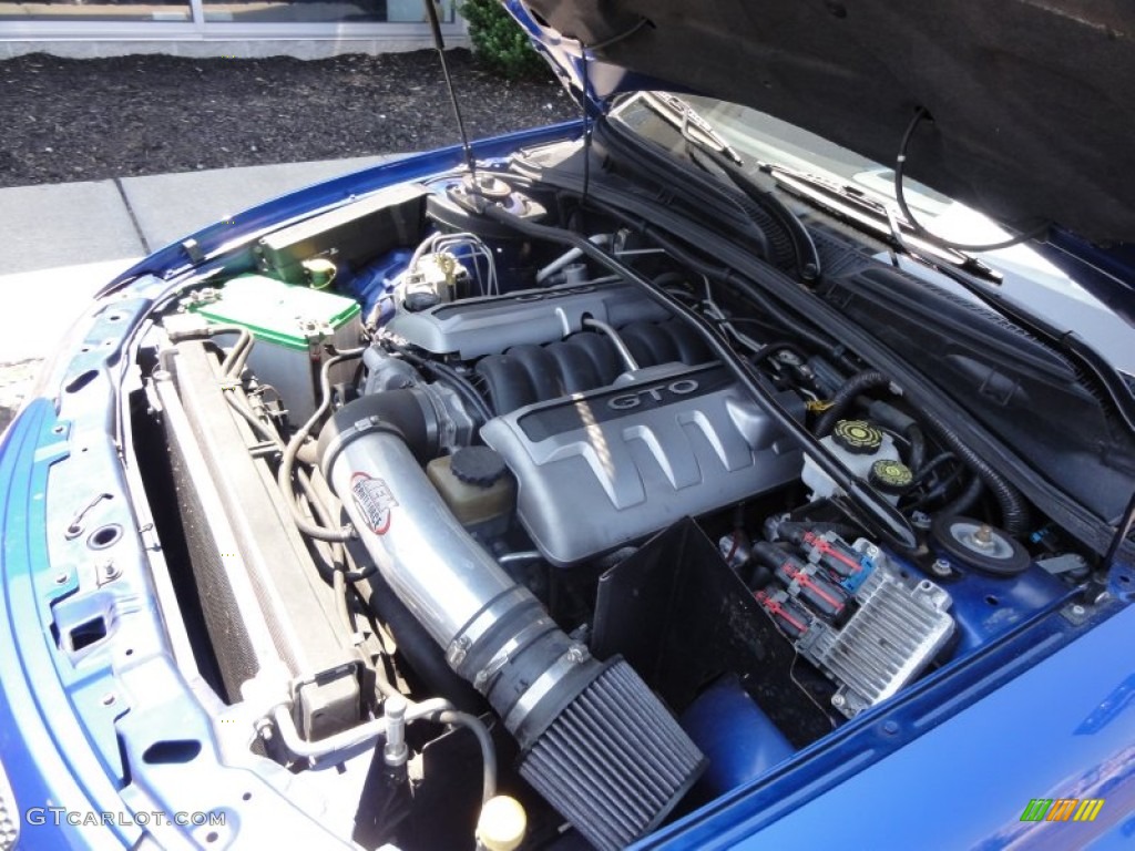 2006 GTO Coupe - Impulse Blue Metallic / Blue photo #26