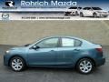 2011 Gunmetal Blue Mica Mazda MAZDA3 i Sport 4 Door  photo #1