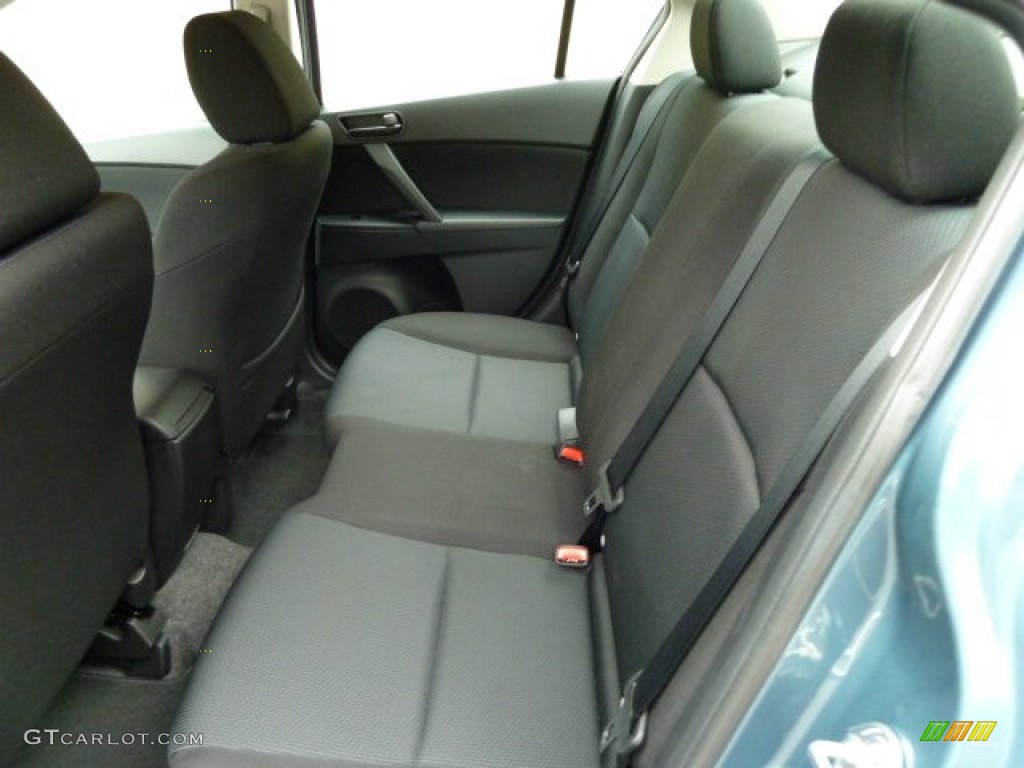2011 MAZDA3 i Sport 4 Door - Gunmetal Blue Mica / Black photo #11