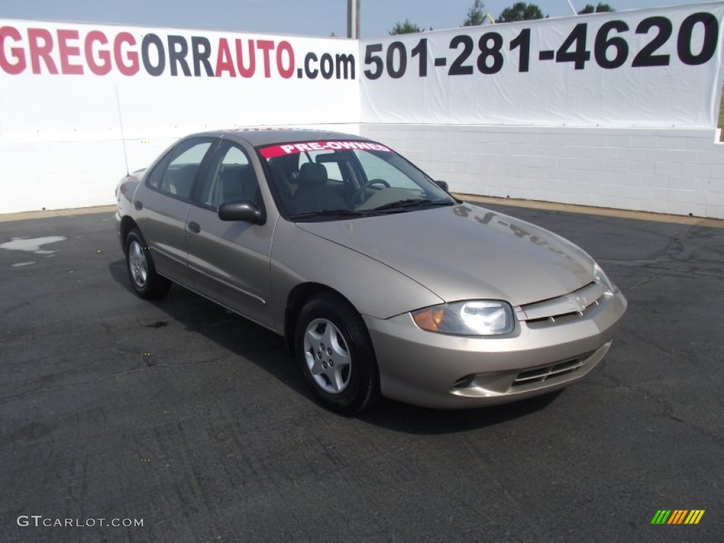 2003 Cavalier Sedan - Ultra Silver Metallic / Graphite Gray photo #1