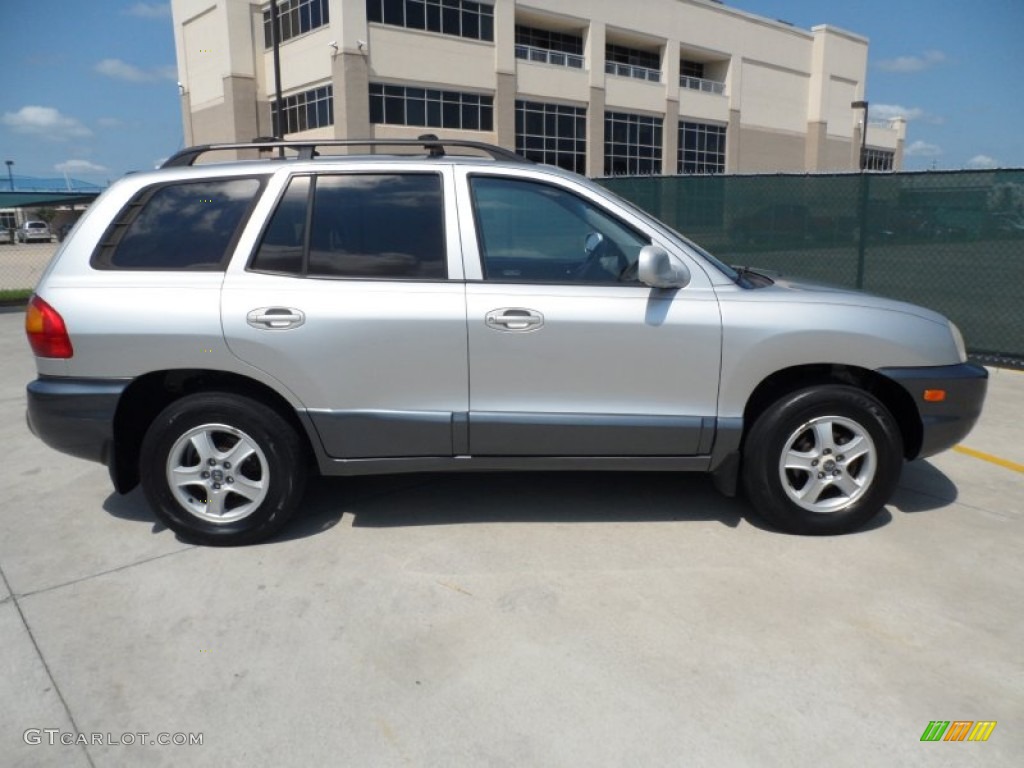 Pewter 2002 Hyundai Santa Fe 2.4 Exterior Photo #52535796