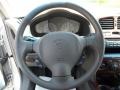 2002 Hyundai Santa Fe Gray Interior Steering Wheel Photo