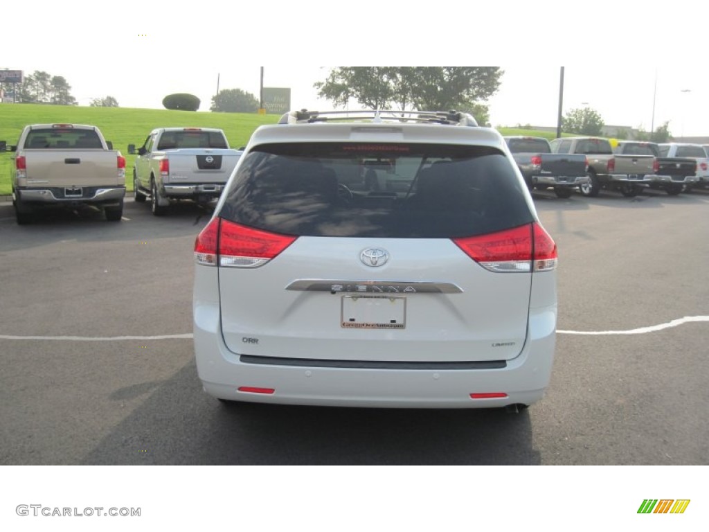 2011 Sienna Limited - Super White / Bisque photo #3