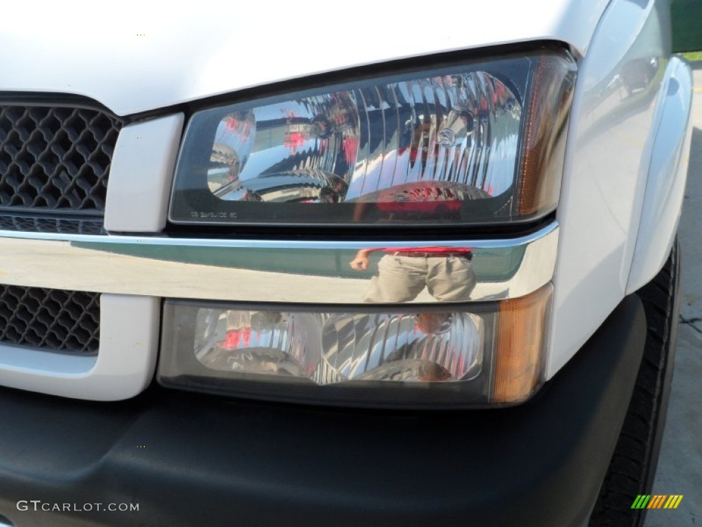 2003 Silverado 1500 LS Crew Cab 4x4 - Summit White / Medium Gray photo #10