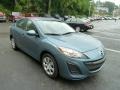 2011 Gunmetal Blue Mica Mazda MAZDA3 i Sport 4 Door  photo #6