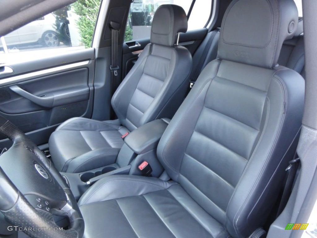 Anthracite Black Interior 2008 Volkswagen GTI 4 Door Photo #52537134