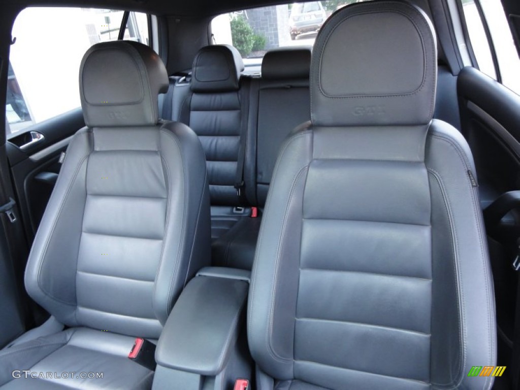 Anthracite Black Interior 2008 Volkswagen GTI 4 Door Photo #52537137