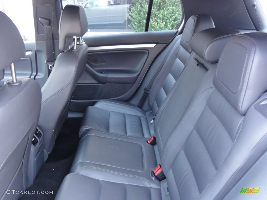 Anthracite Black Interior 2008 Volkswagen GTI 4 Door Photo #52537158