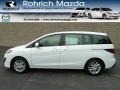 2012 Crystal White Pearl Mica Mazda MAZDA5 Sport  photo #1