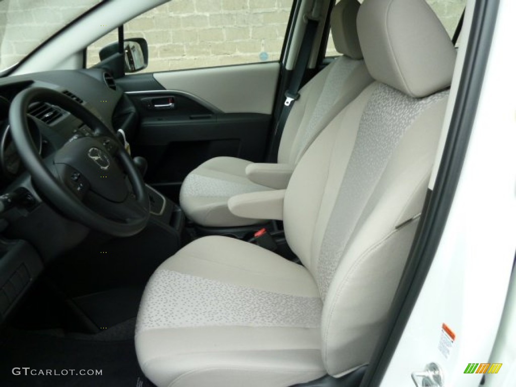 Sand Interior 2012 Mazda MAZDA5 Sport Photo #52537545