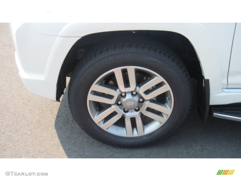 2011 4Runner Limited 4x4 - Blizzard White Pearl / Sand Beige Leather photo #10