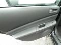 Black 2012 Mazda MAZDA6 i Sport Sedan Door Panel