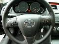 Black 2012 Mazda MAZDA6 i Sport Sedan Steering Wheel