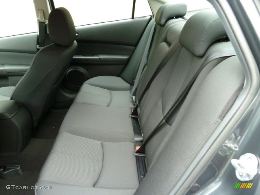 Black Interior 2012 Mazda MAZDA6 i Sport Sedan Photo #52538100