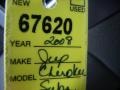 2008 Stone White Jeep Grand Cherokee Laredo 4x4  photo #34