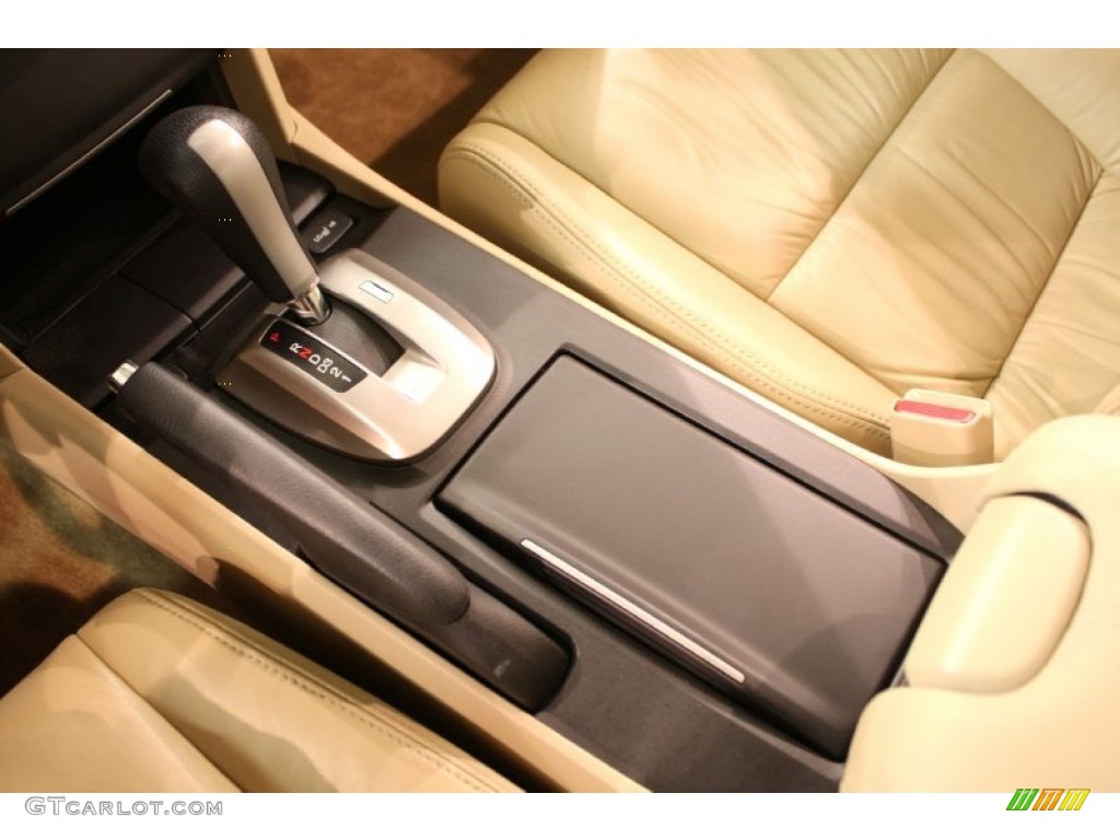 2009 Accord EX-L V6 Sedan - Crystal Black Pearl / Ivory photo #14