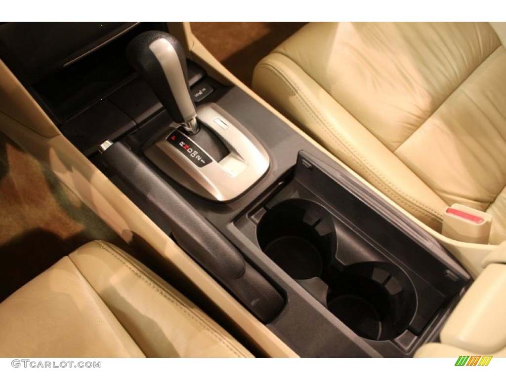 2009 Accord EX-L V6 Sedan - Crystal Black Pearl / Ivory photo #15