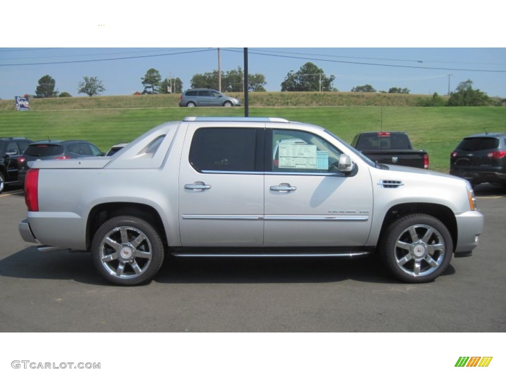 Silver Lining Metallic 2011 Cadillac Escalade EXT Luxury AWD Exterior Photo #52540167