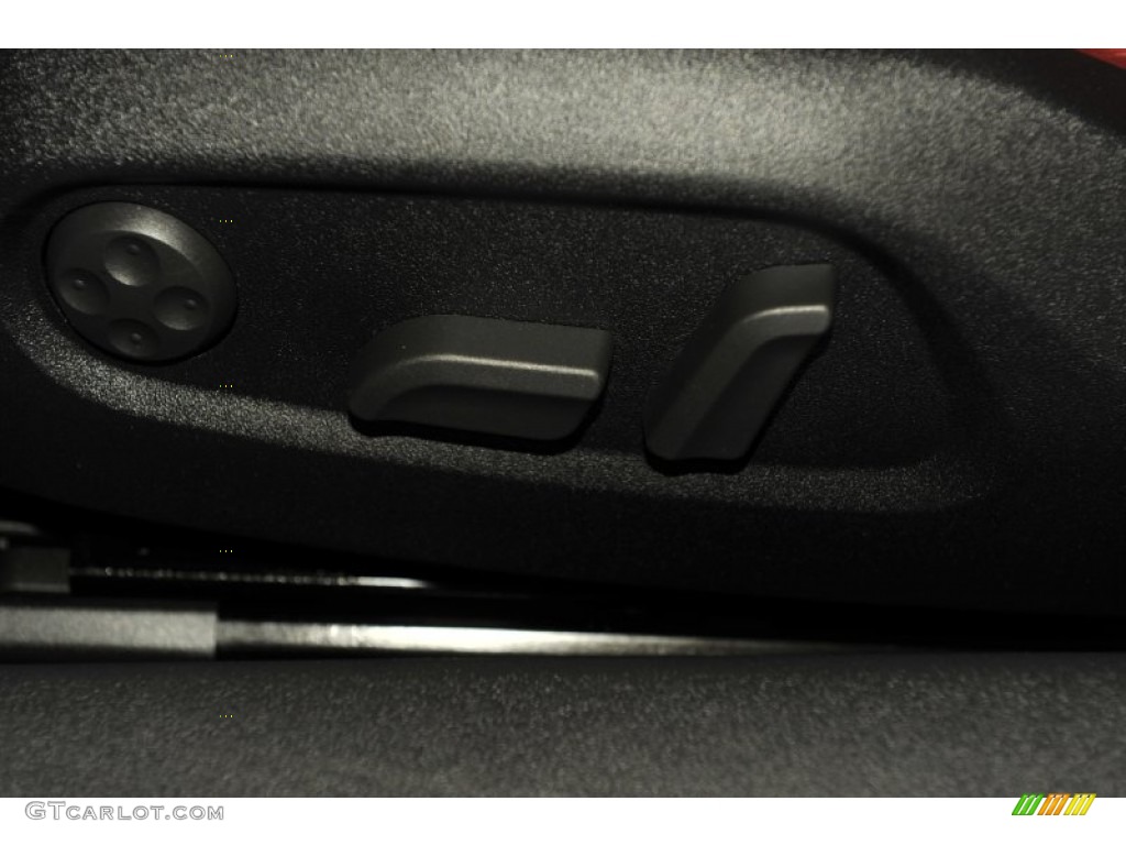 2008 TT 3.2 quattro Coupe - Ice Silver Metallic / Magma Red photo #14