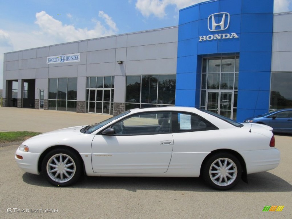 1997 Sebring LXi Coupe - Bright White / Gray photo #2