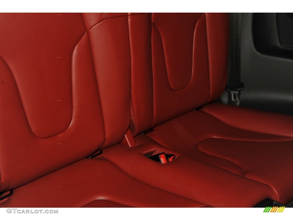Magma Red Interior 2008 Audi TT 3.2 quattro Coupe Photo #52540551