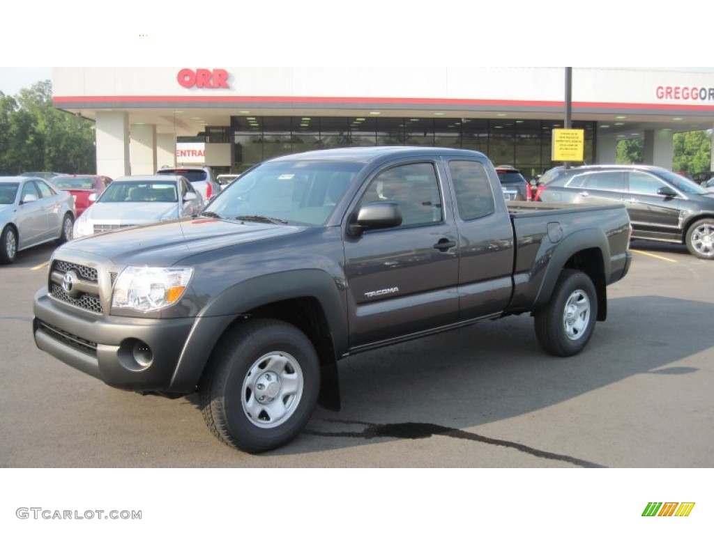 2011 Tacoma Access Cab 4x4 - Magnetic Gray Metallic / Graphite Gray photo #1