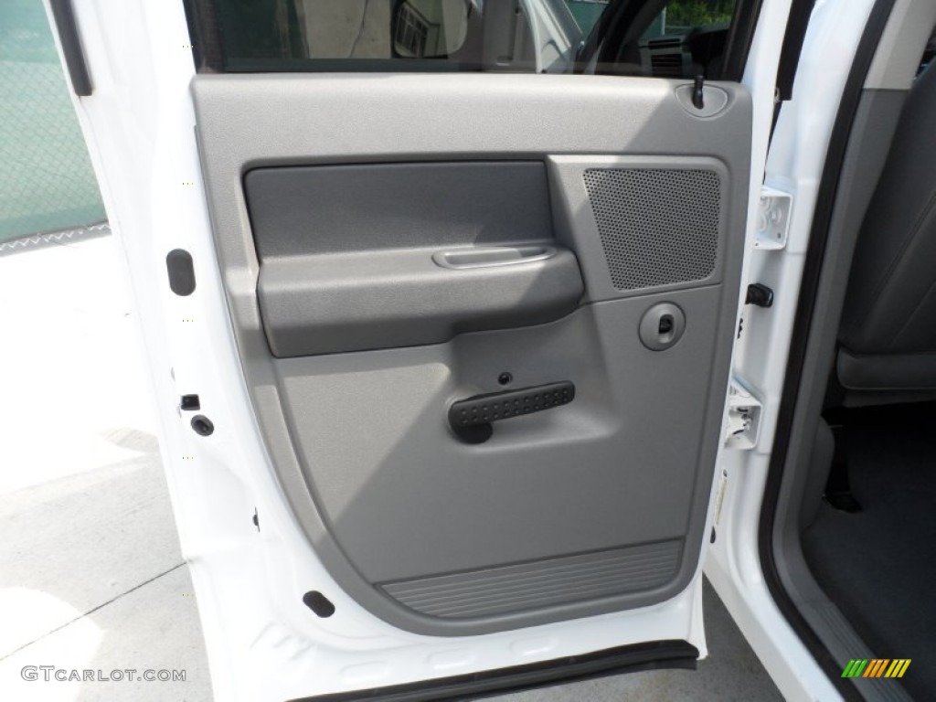 2008 Ram 1500 Lone Star Edition Quad Cab - Bright White / Medium Slate Gray photo #29