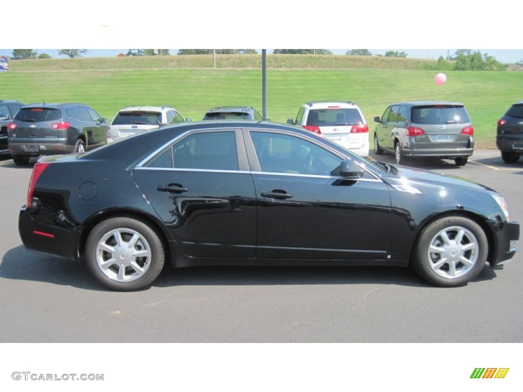 Black Raven 2008 Cadillac CTS Sedan Exterior Photo #52541895