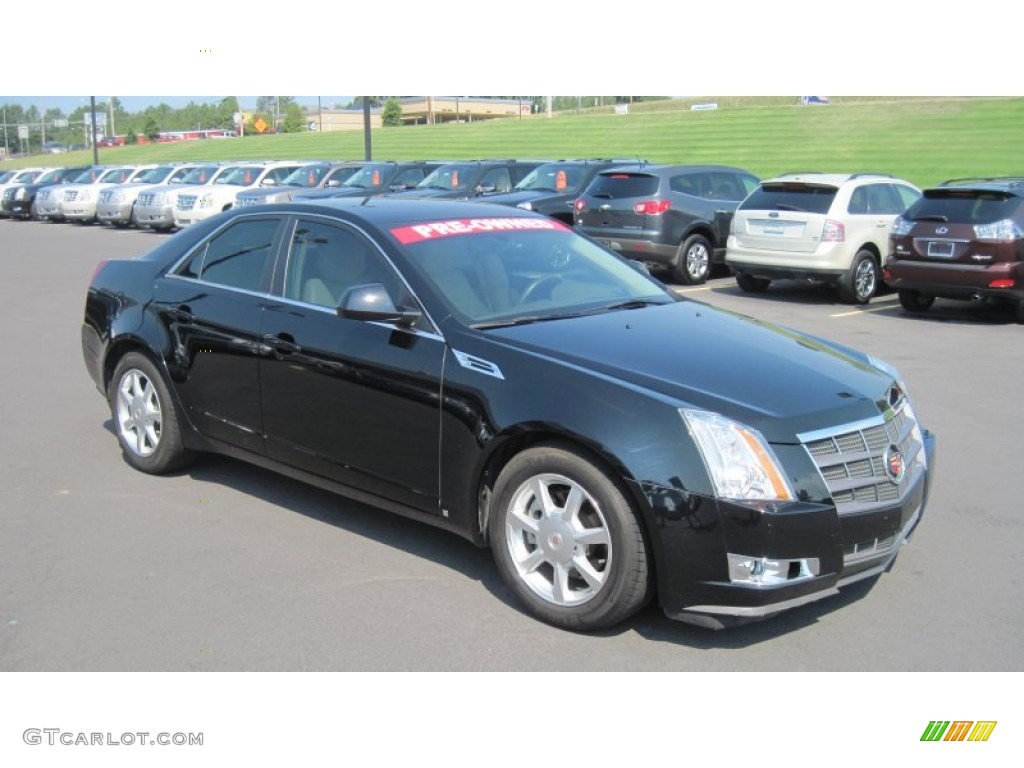 Black Raven 2008 Cadillac CTS Sedan Exterior Photo #52541907