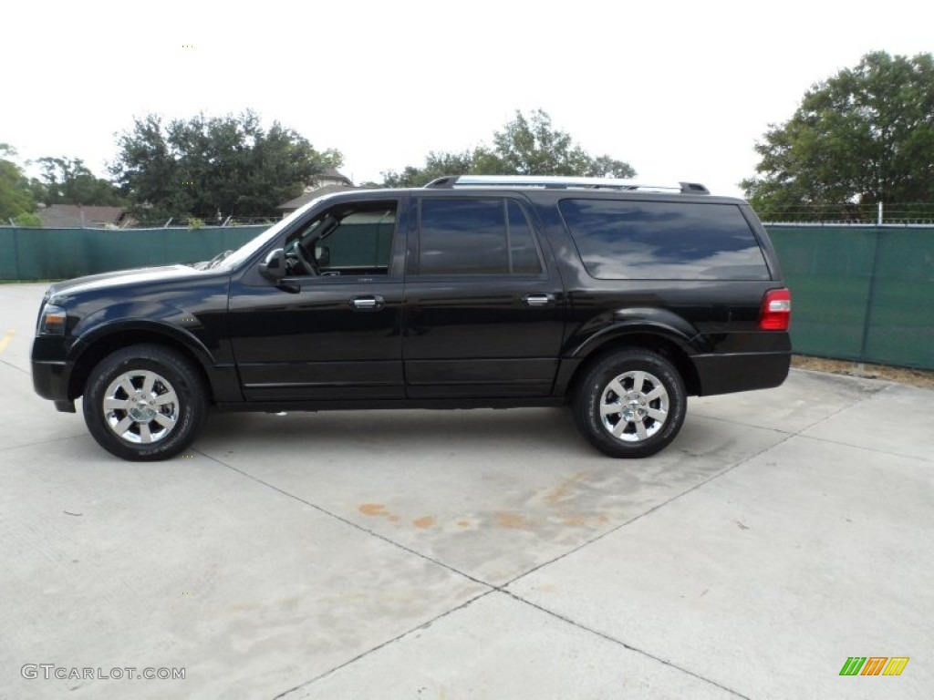 Black 2009 Ford Expedition EL Limited Exterior Photo #52542093