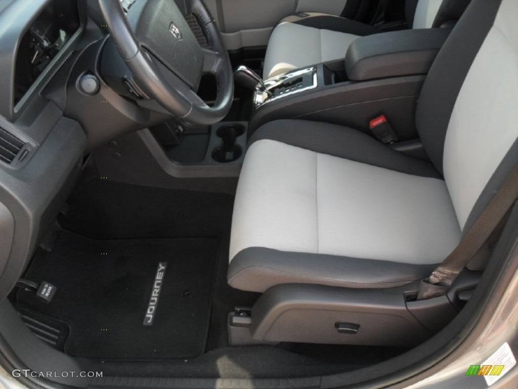 Dark Slate Gray/Light Graystone Interior 2009 Dodge Journey SXT Photo #52543119