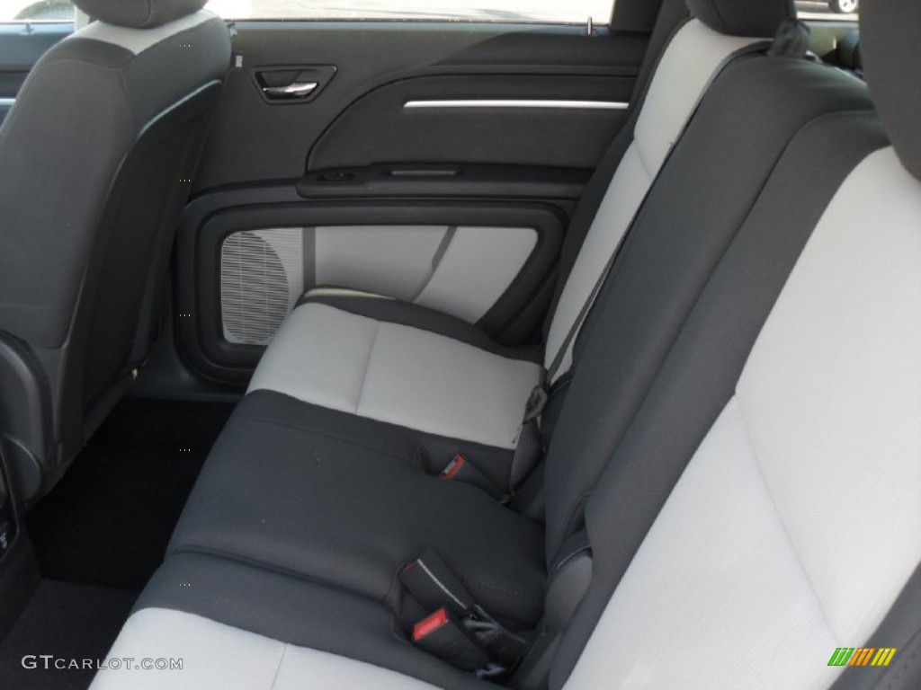 Dark Slate Gray Light Graystone Interior 2009 Dodge Journey