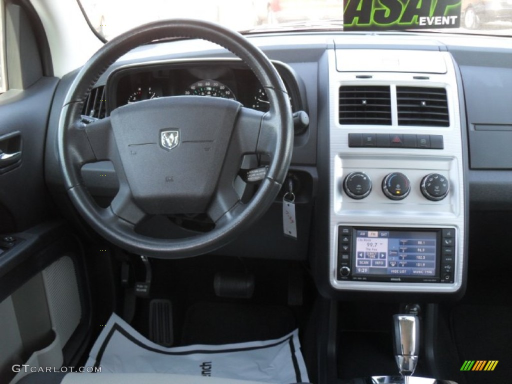 2009 Dodge Journey SXT Dark Slate Gray/Light Graystone Dashboard Photo #52543221