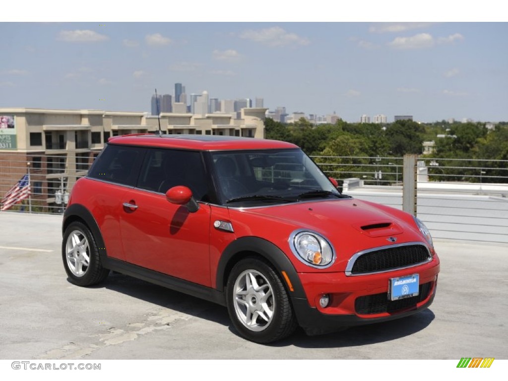 2007 Cooper S Hardtop - Chili Red / Lounge Carbon Black photo #1