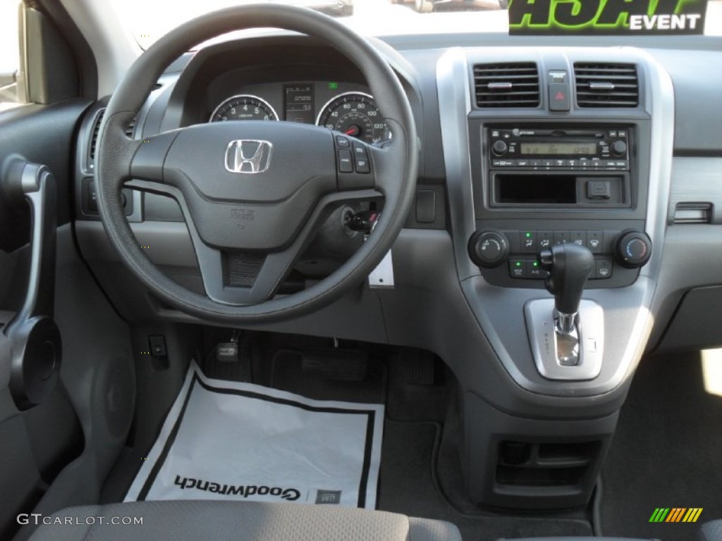 2009 Honda CR-V LX Gray Dashboard Photo #52543839
