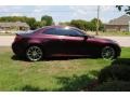 Midnight Garnet Metallic 2009 Infiniti G 37 Convertible Exterior